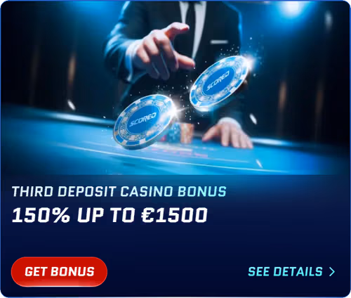 Ugentlig reload boost: €700 + 50 free spins